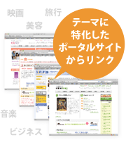 ポータルサイトから被リンク